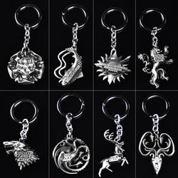 Game of Thrones Jon Snow targaryen keychain 2017