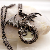 Game of Throne dragon Punk Luminous Dragon Pendants & Necklaces GLOW