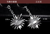 Game of Thrones Jon Snow targaryen keychain 2017