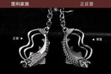 Game of Thrones Jon Snow targaryen keychain 2017