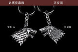 Game of Thrones Jon Snow targaryen keychain 2017