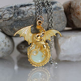 Game of Throne dragon Punk Luminous Dragon Pendants & Necklaces GLOW