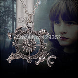 Inspired Crest Pendant Necklace