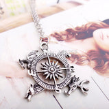 Inspired Crest Pendant Necklace