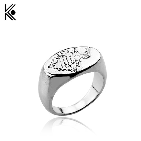 Game of Thrones Stark Direwolf Ring House Stark