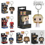 Marvel Funko Pop game of thrones keychain